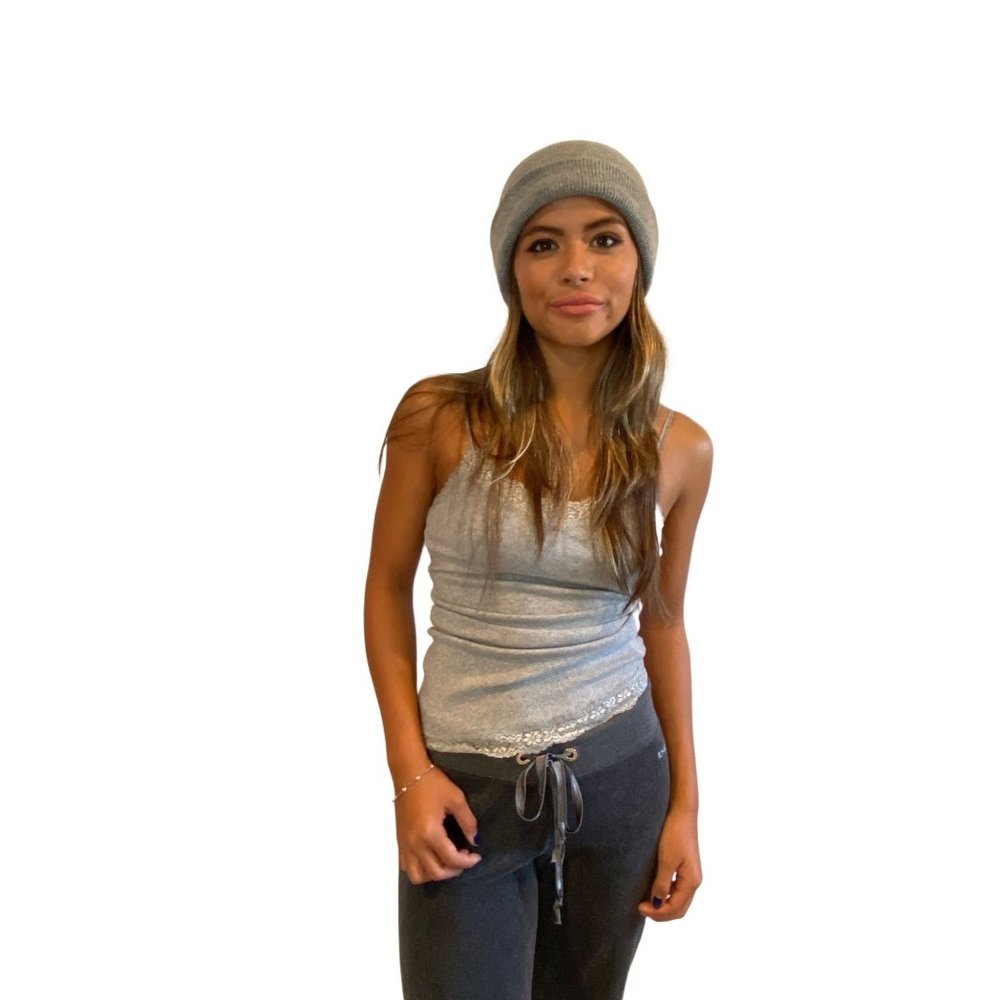 Basic Gray beanie - Picture 5 of 8